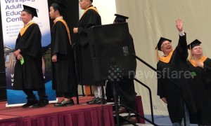 Bullied as a teen 56-year-old high school dropout finally graduates