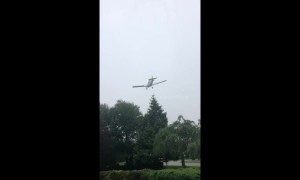Small plane crash lands in Rhode Island neighbourhood