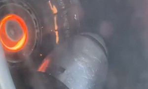 Scary Mid-Air Engine Malfunction