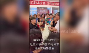 Elderly Chinese man attempts to buy car for 13 yuan after incorrect price is advertised