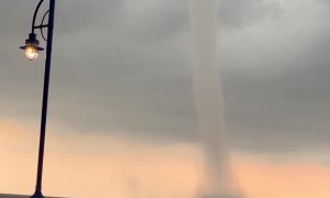Awesome Water Spout Spotting