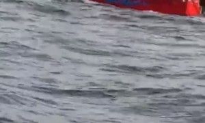 Head First Off a Fishing Boat Fail