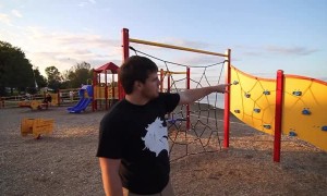 Parkour Fail Makes Pants Messy