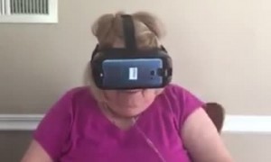 Granny Goes for a Virtual Ride