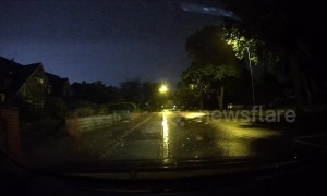 Lightning storm hits the UK after country's summer heatwave