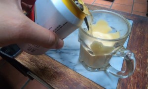 This frothy Vietnamese cocktail contains eggs mixed with beer and it's hard to beat