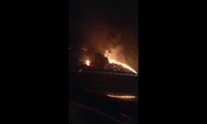 Flames continue to spread in Oregon wildfire