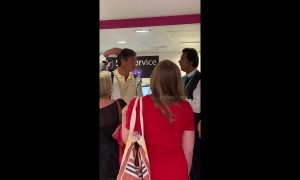 Frustrated flyers after Gatwick Airport fire alarm