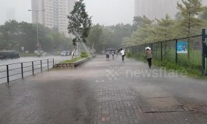 Hong Kong braces for Tropical Cyclone Wipha