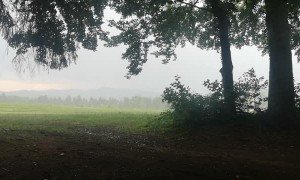 Lightning Strikes Close to Shelter