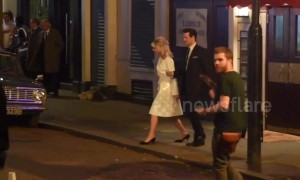 Matt Smith spotted with Anya Taylor-Joy on film set in London's Soho