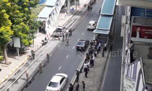 Multiple rush hour explosions injure pedestrians in Bangkok