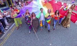 Leeds Pride parade sees UK town turned into sea of rainbow colours