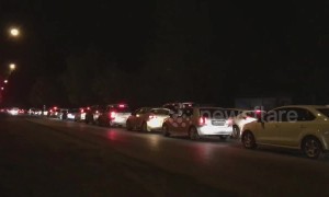 Thousands queue to leave Russian city after arms depot explodes