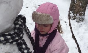 Snow Man Left Behind