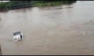 Brat son dumps new BMW in river after father refuses to buy Jaguar