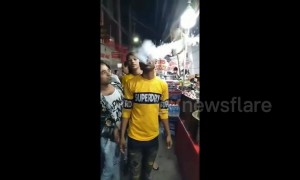 Smoking paan is gaining popularity among the youth in India