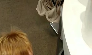 Boy Gives Dad Anatomy Lesson While Shopping
