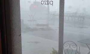 Patio Furniture Sent Flying