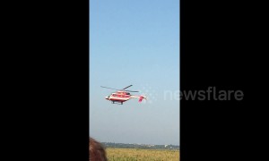 23 injured after plane hits gulls and crash-lands in Russian cornfield