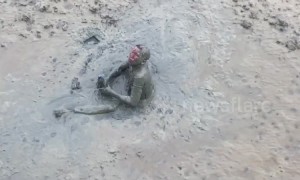 Devoted widower rescued after jumping into sea to retrieve tape measure gifted by late wife