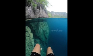 This will trigger a phobia of deep water you didn’t know you had