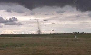 Tornado Whips Up in Wyoming