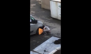 'The only way to deal with clampers' Irish man removes clamp with bolt cutters