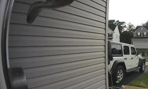 Doorbell Camera Captures Unwelcome Visitor