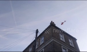 Air ambulance rushes to aid of suspected stabbing victim in south London