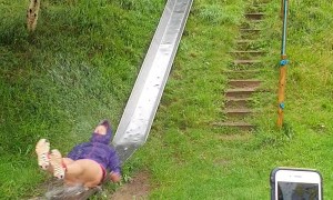 Rain Makes Steel Slide Extra Slippery