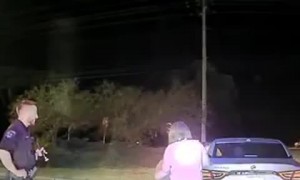 Surprise marriage proposal occurs during traffic stop