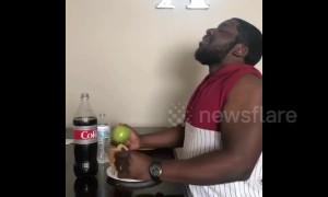 Genius man has the best diet 'hack' ever: sniff the bad food, eat the good food