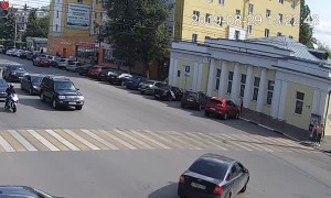 Driver Drifts and Does Damage