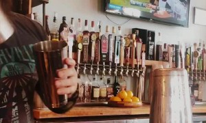 Bartender Mixes Up Some Magic