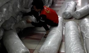 Unpacking a Pile from the Bottom