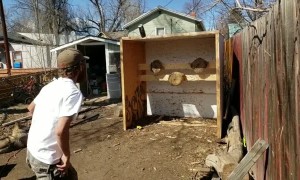 Can Toss Quick Draw Using a No-Spin Knife Throw