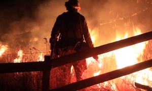 Perfect Planning Helps Firefighters Battle Blaze
