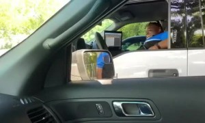 Miami Beach police officer pranks partner with fake snake