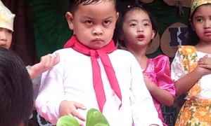 Kid Pouts Over Performance