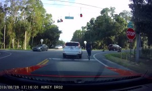 Dashcam Captures Twin Brother's Accident