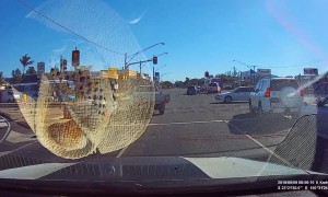 Civilian Crashes into Cop Car