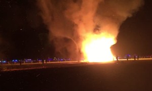 Tornados Form Out of Fire