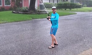 Man Catches a Mermaid