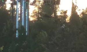 Storm Suspends Carnival Rides