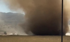Rare Tornado in California