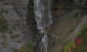 Beautiful Waterfall in Fall