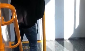 Man Uses Train as Toilet
