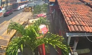 Steam Roller Goes Sideways