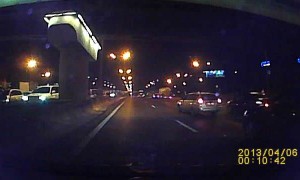 Nighttime Roll-Over in Russia
